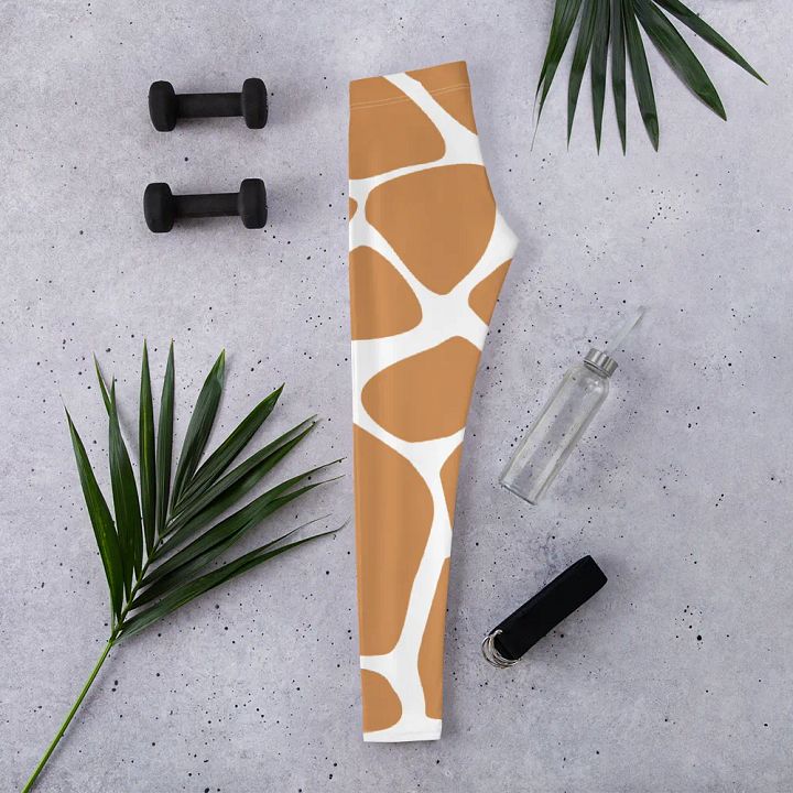 Giraffe Print Leggings – Standout Style & Comfort for Any Occasion product image (2)