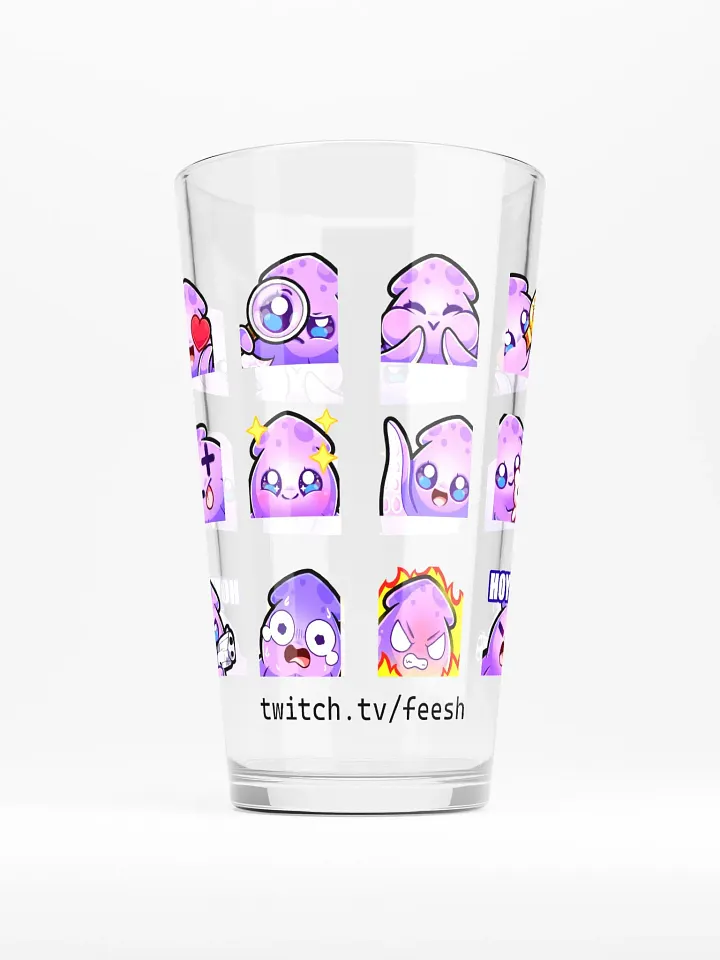 Squid Emote Pint Glass product image (2)