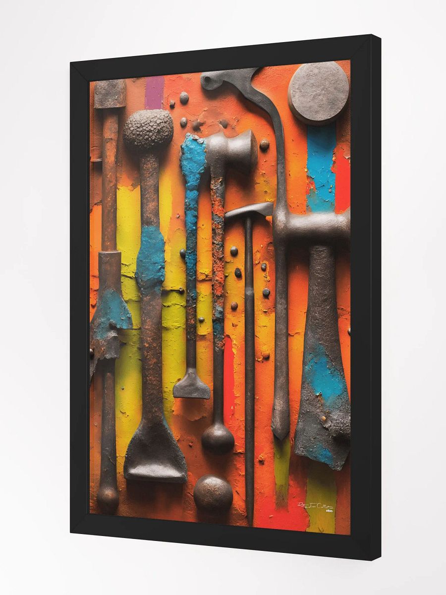 Industrial Rusted Metal Art | Unique Industrial Wall Decor product image (3)