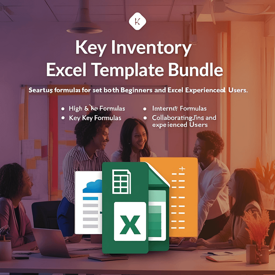 Key Inventory Excel Template Bundle product image (2)
