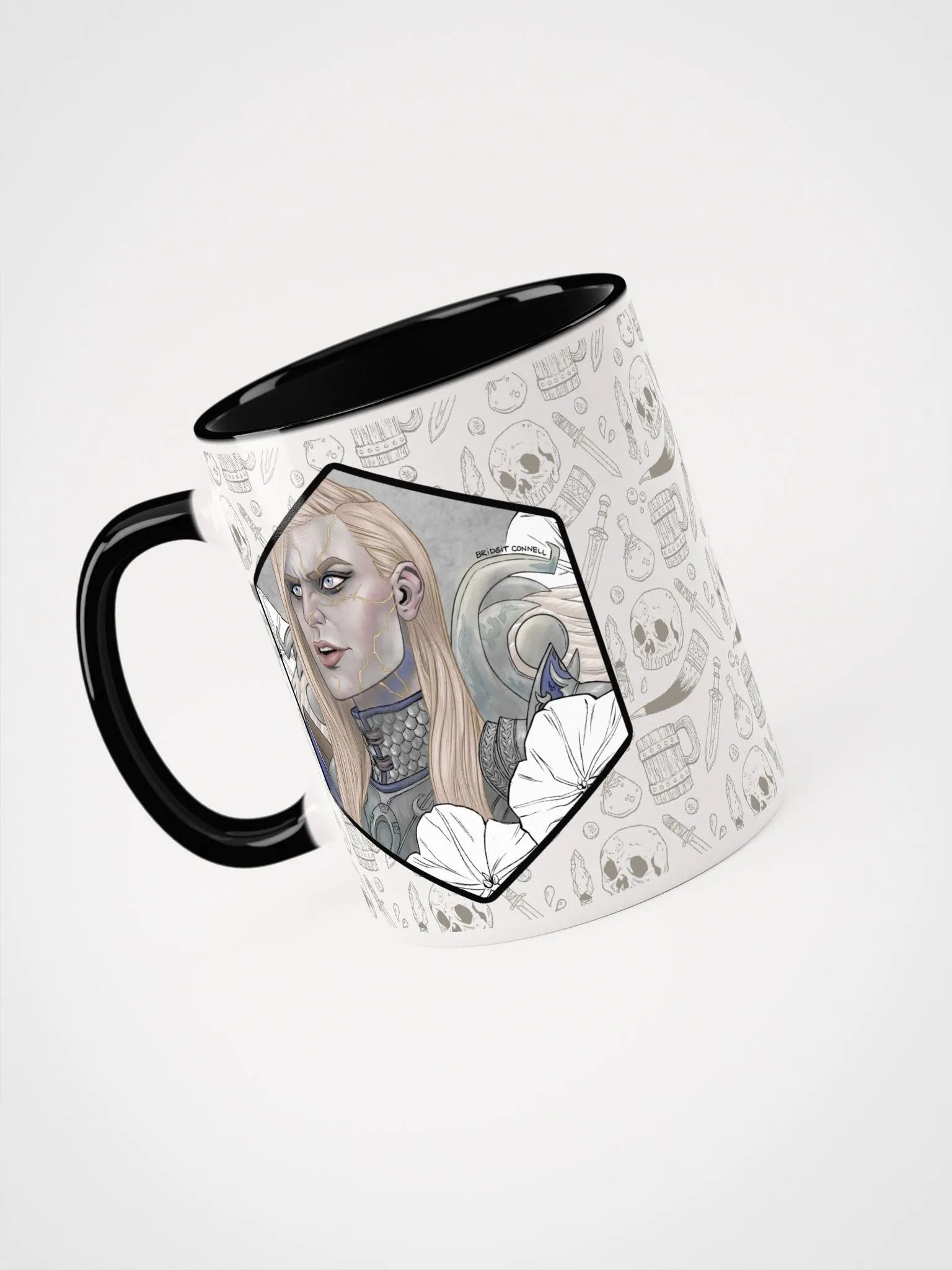 The Wing'd Dame - color mug product image (6)