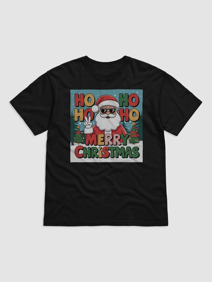 Fun Santa Claus Ho Ho Ho Merry Christmas T-shirt product image (9)