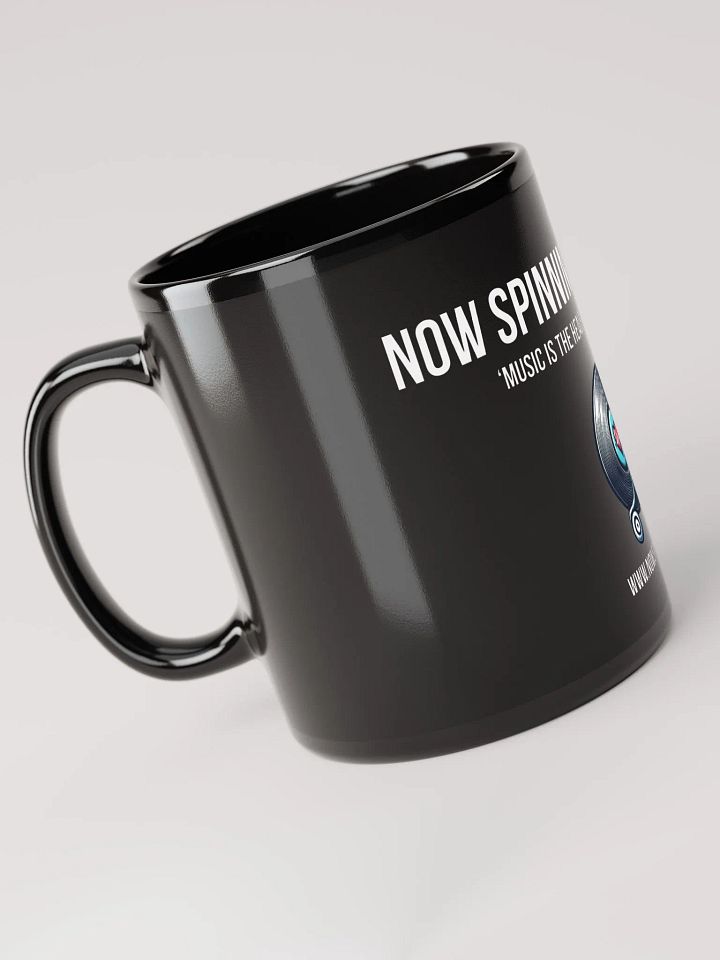 Music is the Healer & The Doctor Mug - Black product image (2)