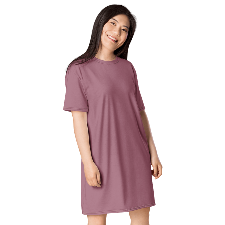 Oversized T-Shirt Dress - Rich Tapestry, Sizes 2XS-6XL product image (4)