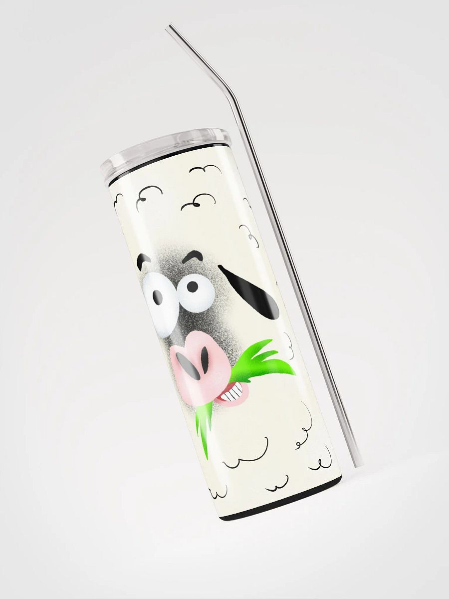 Sip in Sheepish Style: Fluffy Wool Tumbler! product image (3)