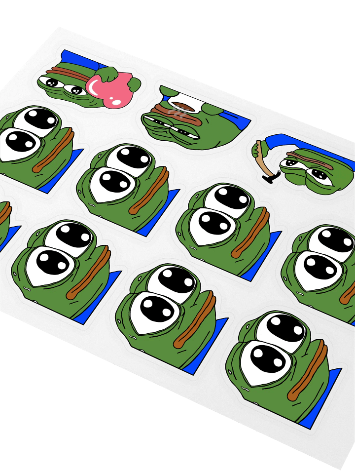 Stickers! - Pepe Eyes Pack! product image (2)