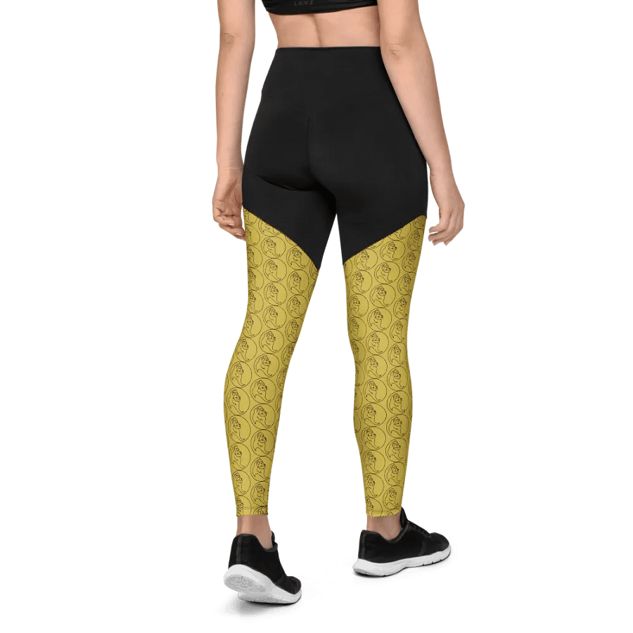 Vibrant Circle Leo Sports Leggings product image (7)