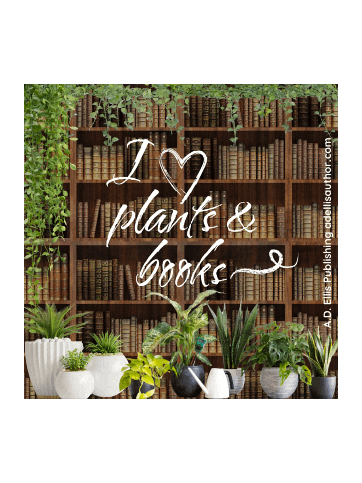 Plants & Books Kiss-Cut Stickers product image (1)