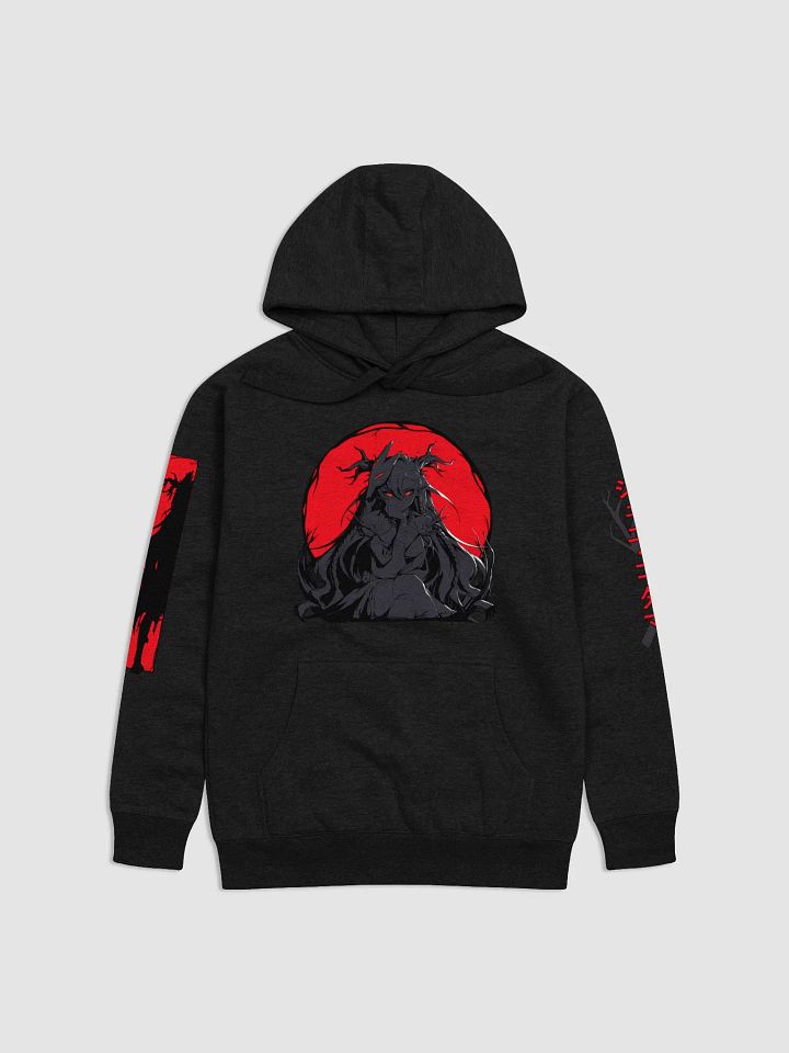 Shadowed Moonlight Red - Unisex Premium Hoodie - Juni Kodama product image (1)