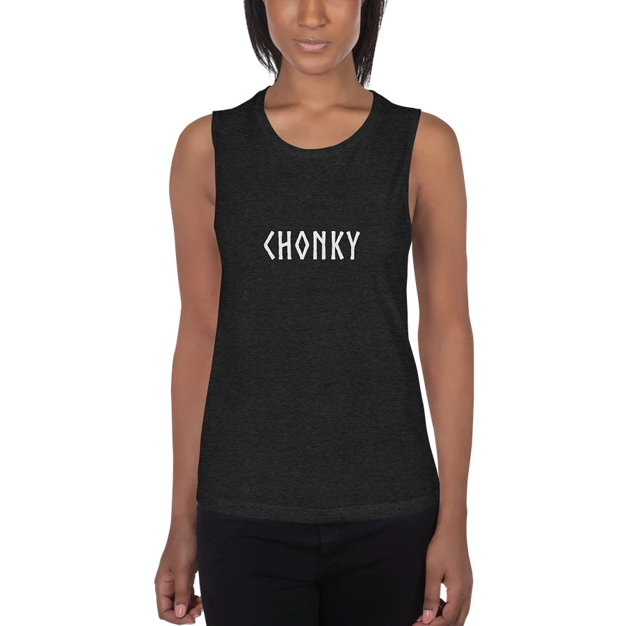 CHONKY - Tank Top Women White Print product image (6)