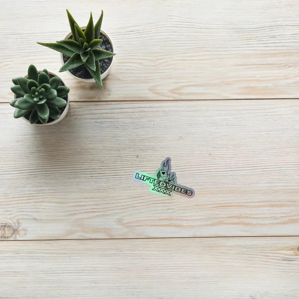 XXX Holographic sticker product image (10)