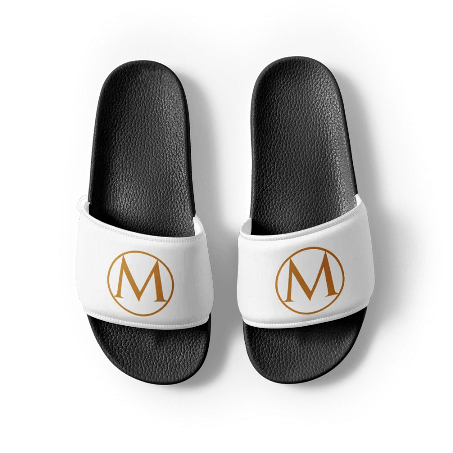 M Gold B\W Men's Slides product image (1)