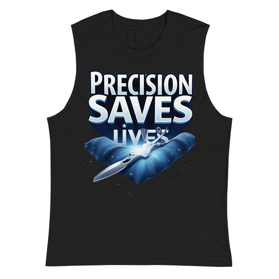 PRECISION SAVES LIVES Muscle Tank product image (3)