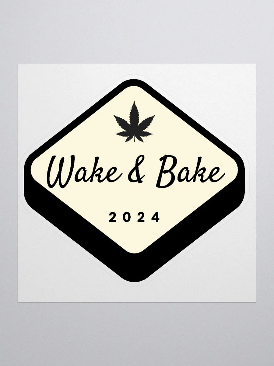 Wake & Bake - Sticker product image (1)
