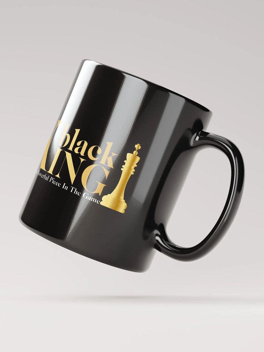 Black King Black Glossy Mug product image (3)