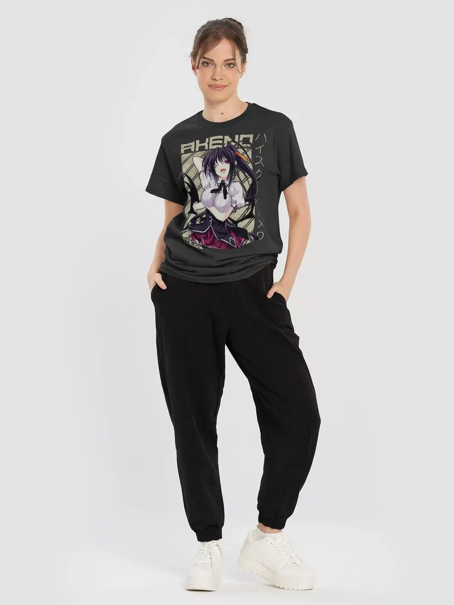 High School DxD Akeno Himejima Smiling T-Shirt – Gildan Heavyweight product image (2)