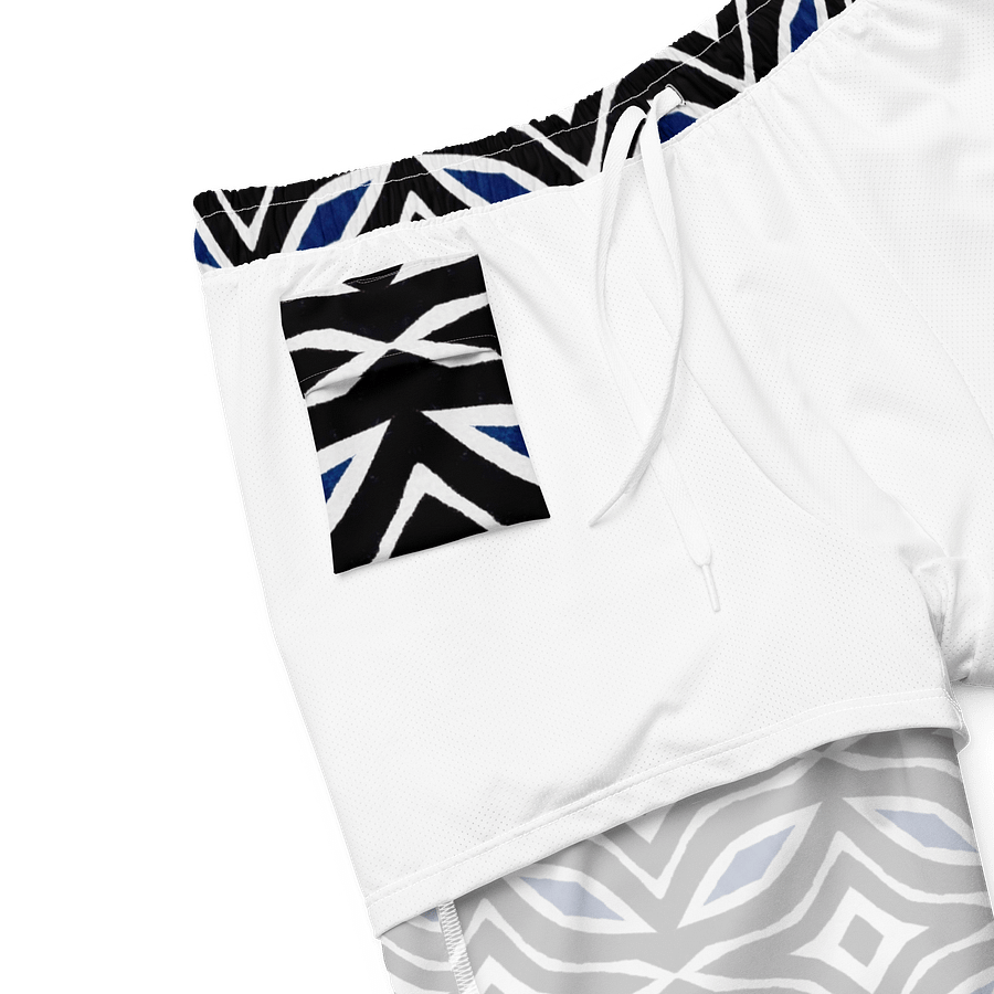 Symmetric Monochrome Swim Trunks product image (6)