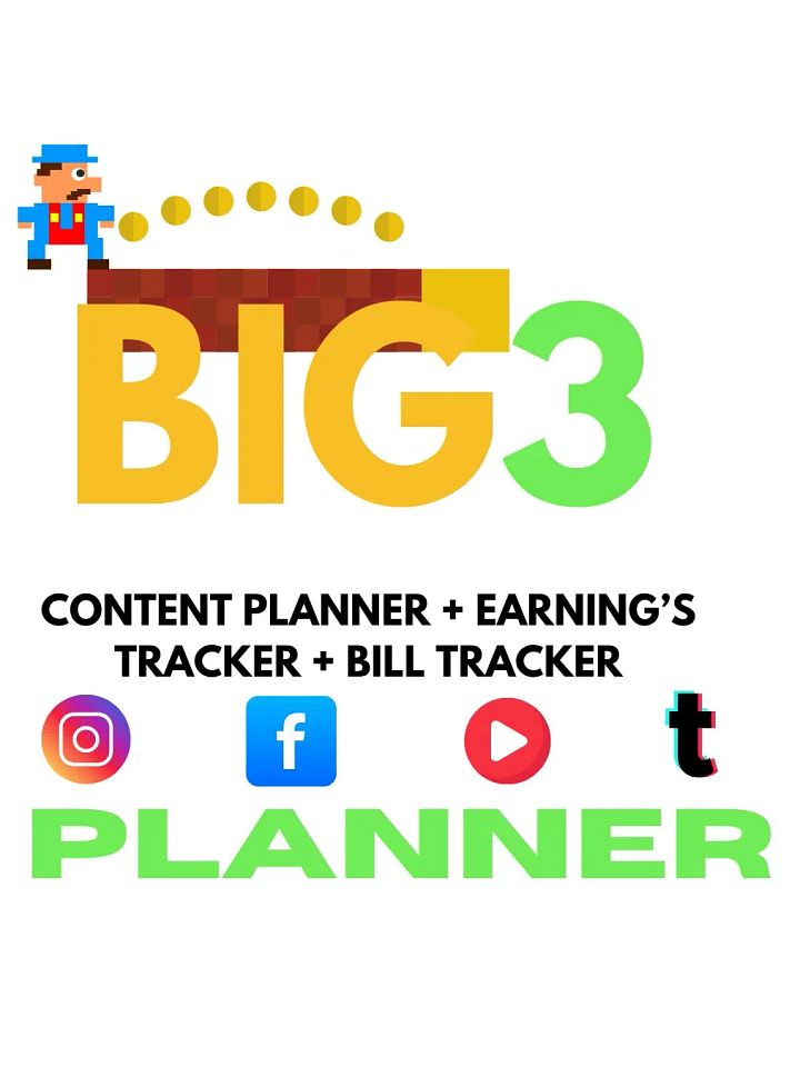 BIG 3 CONTENT PLANNER product image (2)