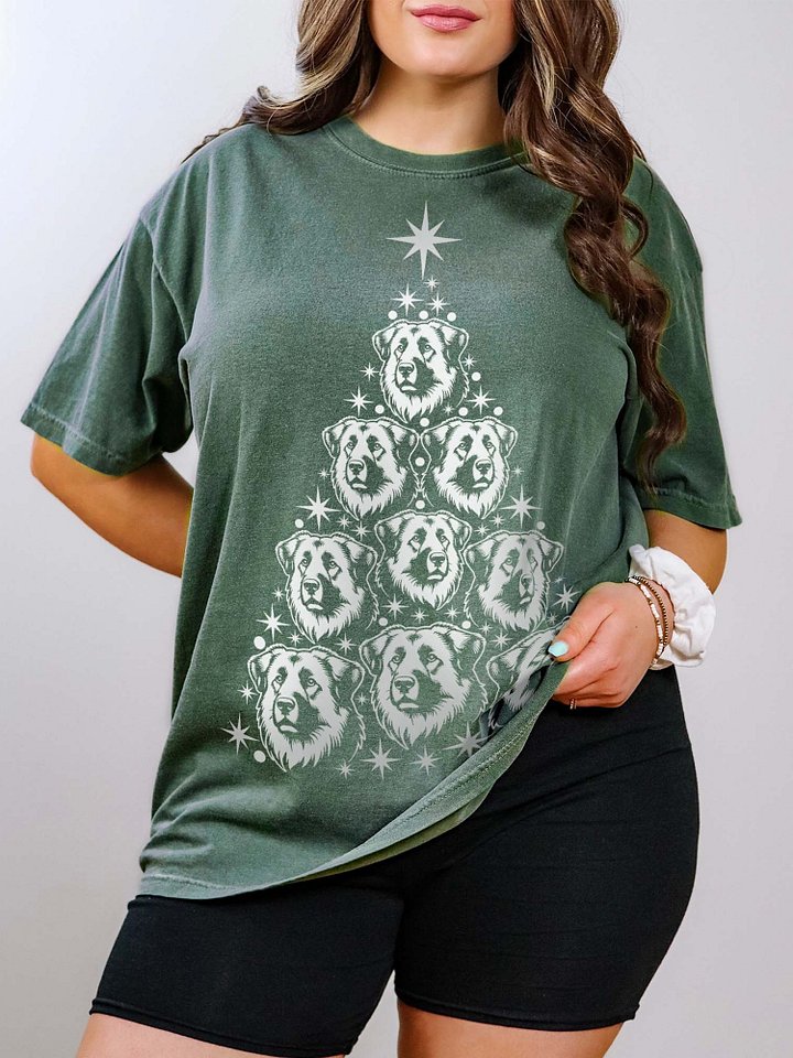 Anatolian Shepherd Dog Christmas Tree T-Shirt product image (1)