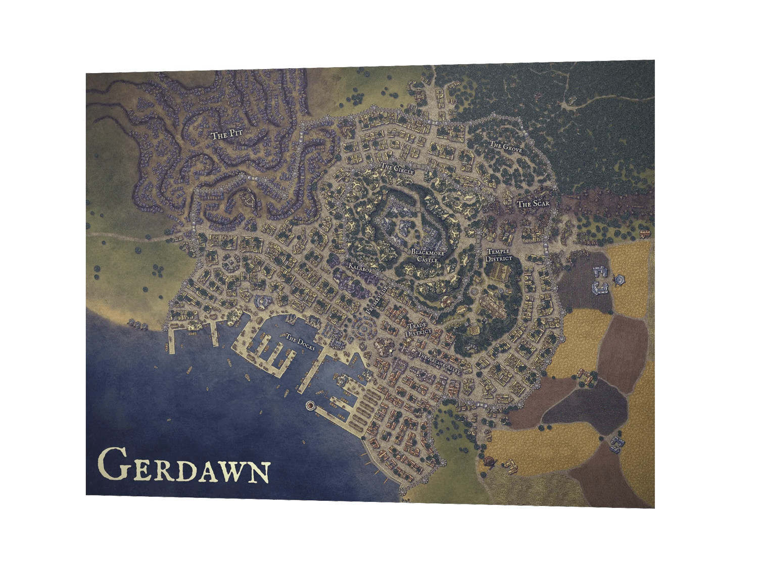 Gerdawn Map Poster product image (3)