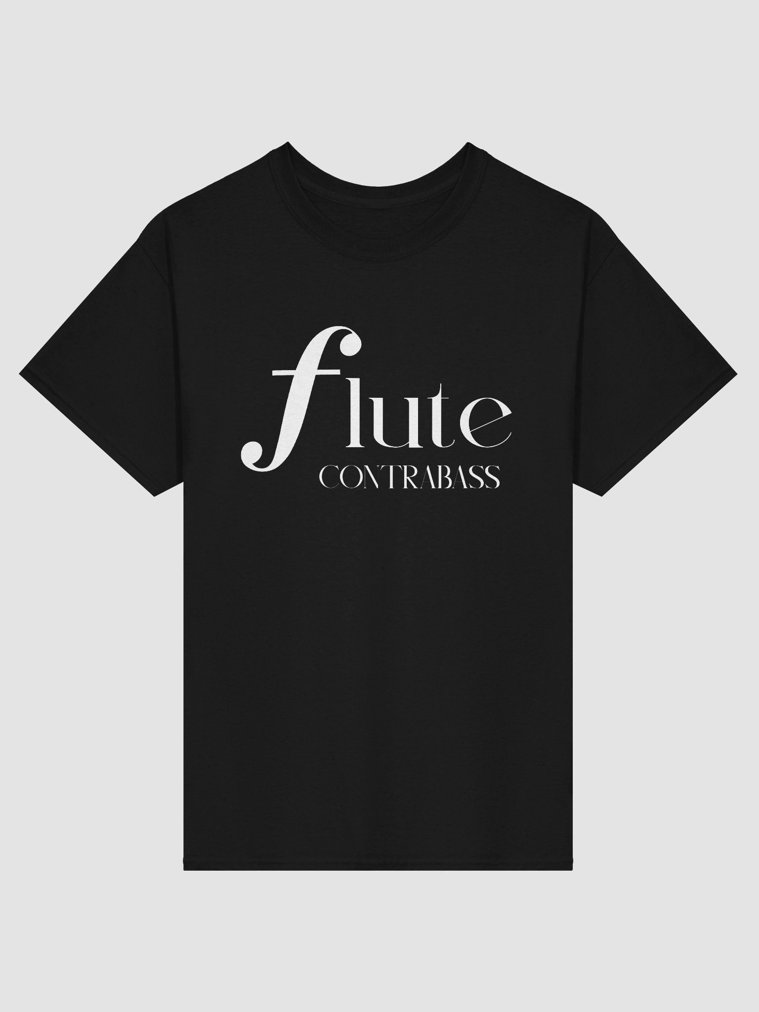 Forte Flute White Letters - Contra - Unisex product image (1)