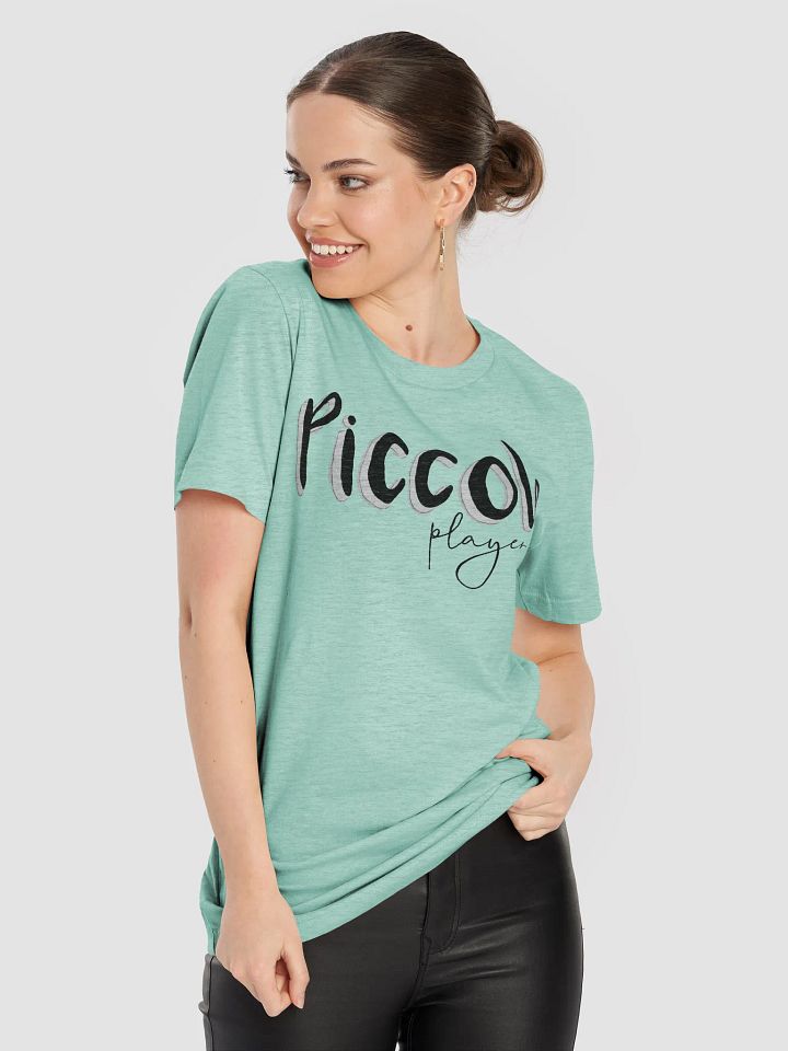 3D Piccolo Player Typography Tee - Unisex product image (2)