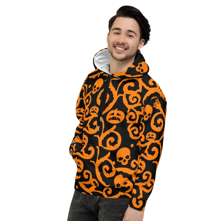 Scary Pumpkins Skull Hoodie product image (2)