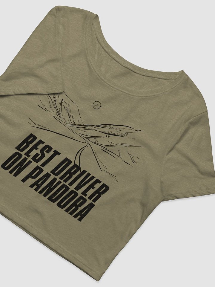 best driver on pandora! crop tee product image (4)