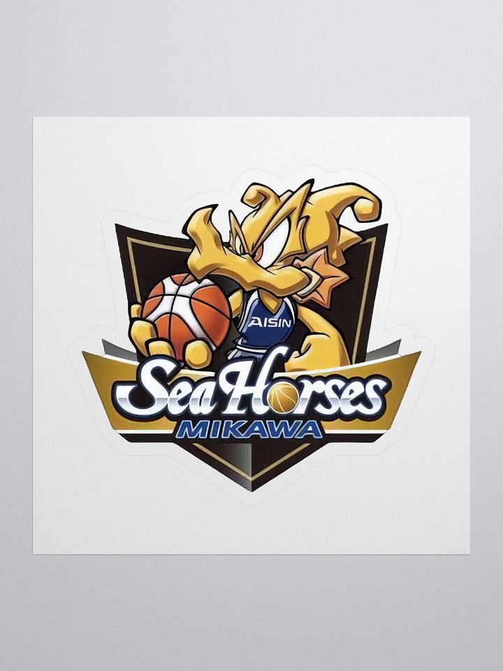 Kiss Cut Stickers SeaHorses Mikawa Crest/Logo product image (1)