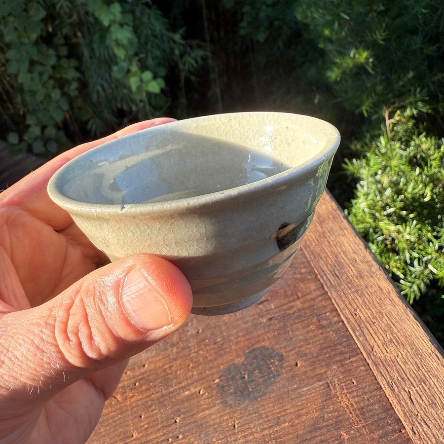 🎎 Japanese Ceramic Teacup with Dragonfly Motif – Mid-Showa Era – Japan Antique Roadshow product image (8)