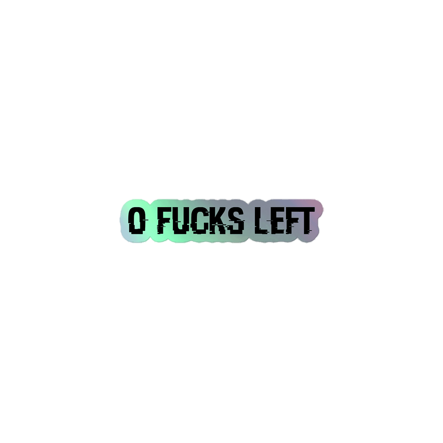 0 Fucks Left product image (1)