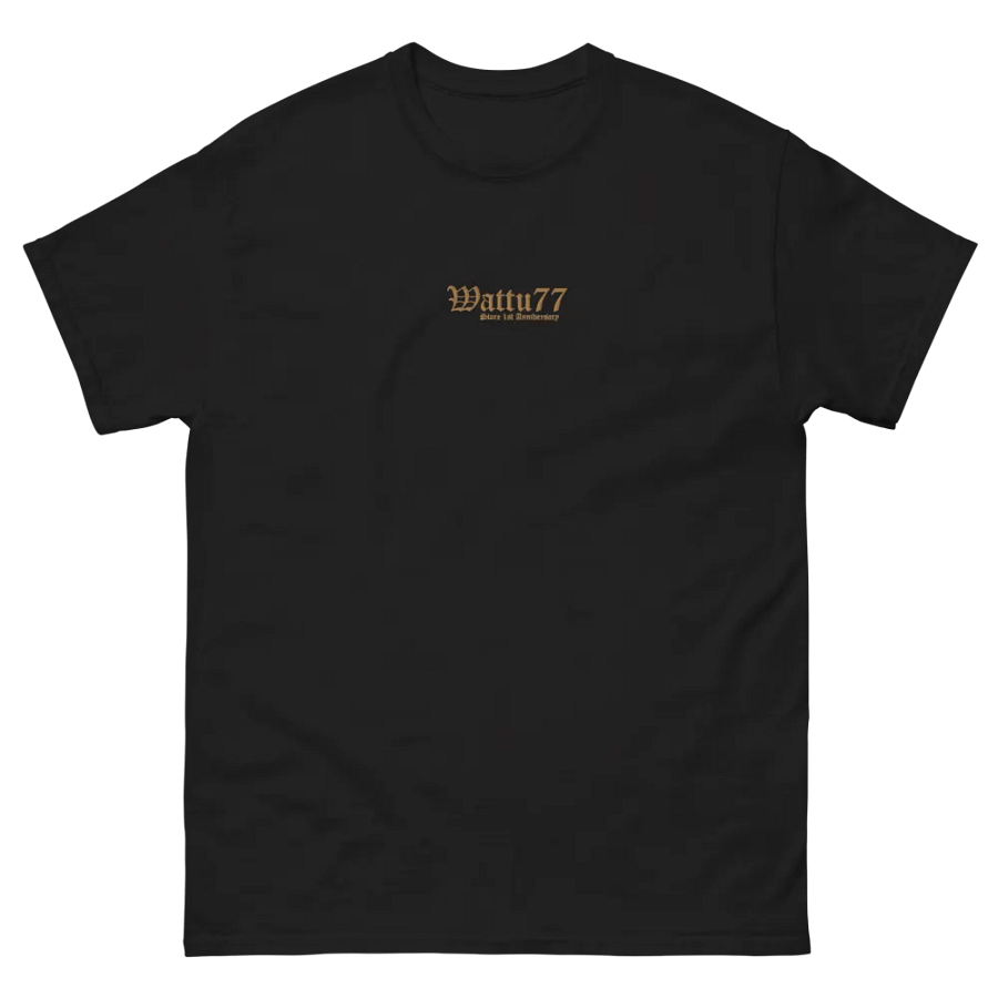 Wattu77 Store 1-year Anniversary shirt (limited embroidered) product image (10)
