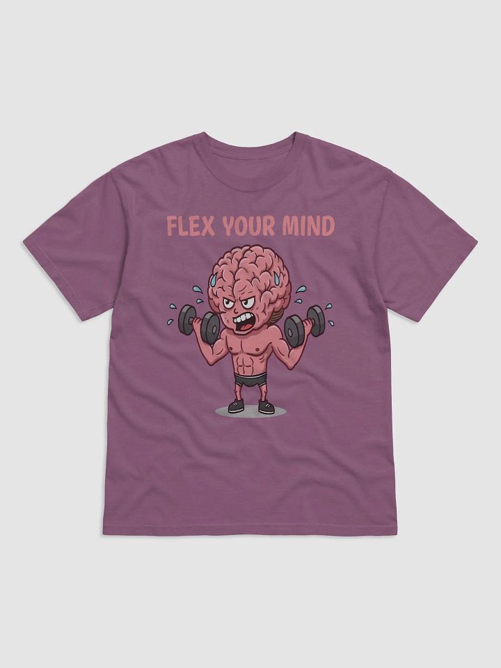 Flex Your Brain - Comfort Colors Garment-Dyed Heavyweight T-Shirt product image (1)