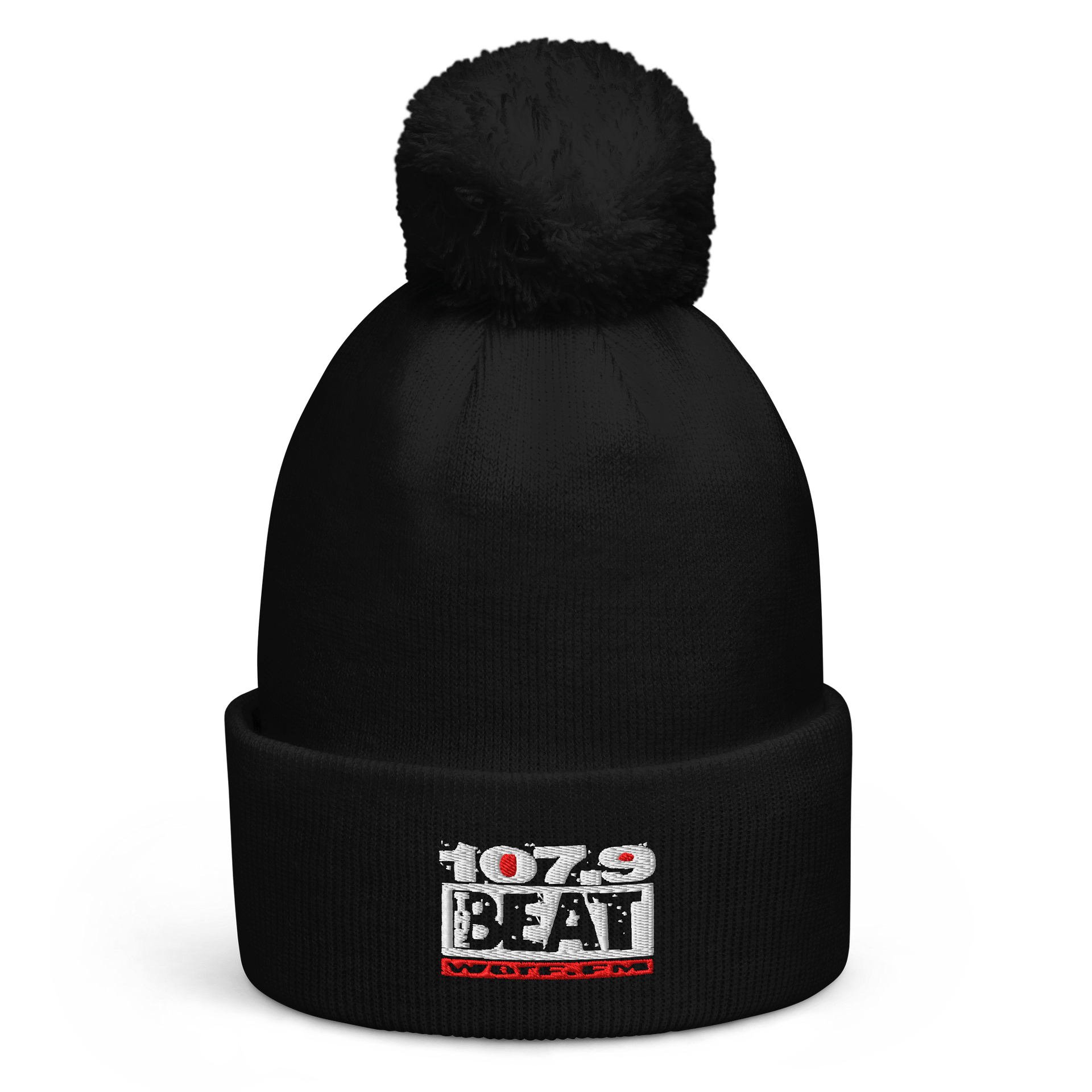 The Beat Logo Pom Pom Beanie product image (1)