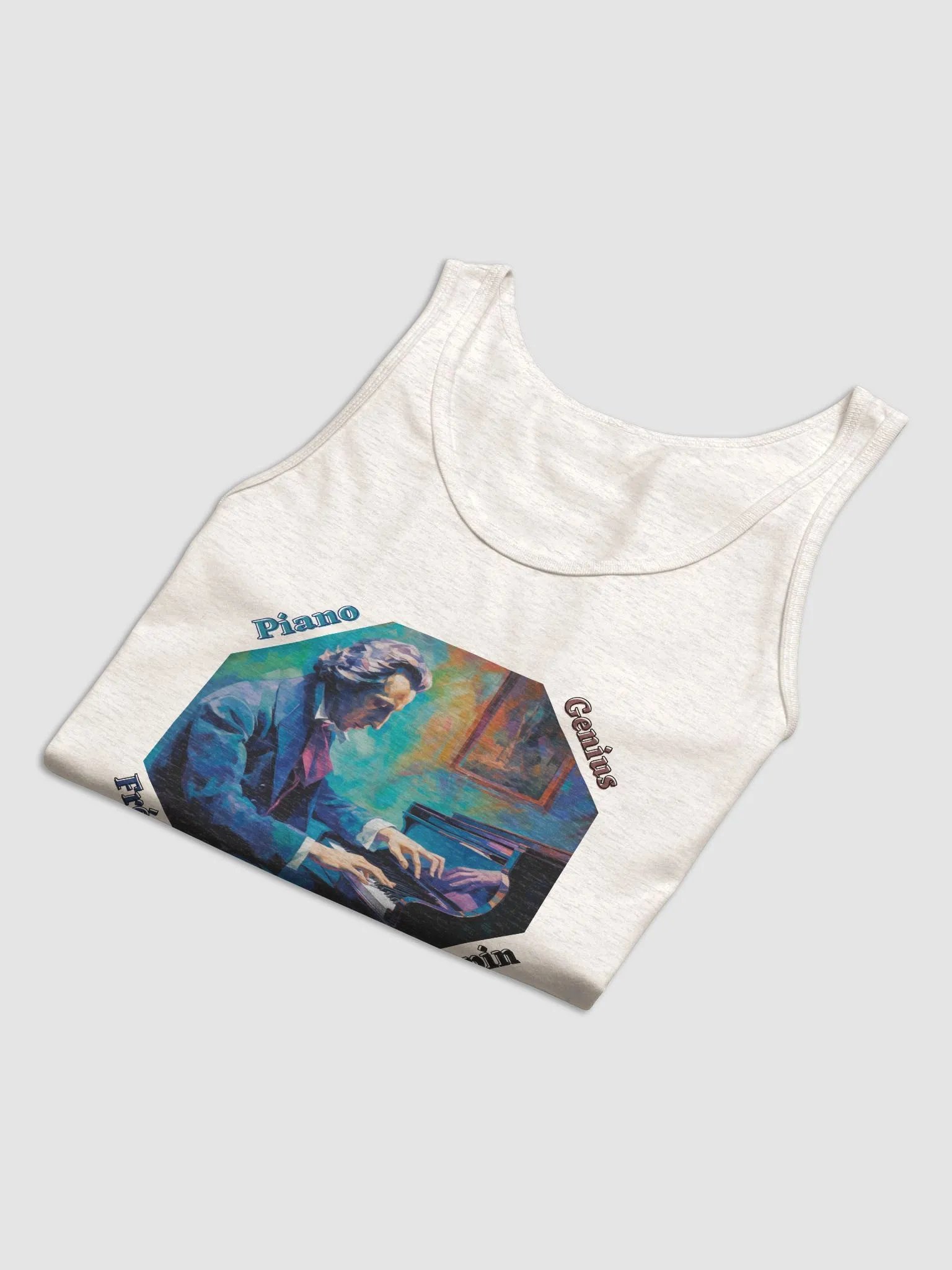 Frédéric Chopin [Playing Piano] - Piano Genius | Tanktop product image (6)