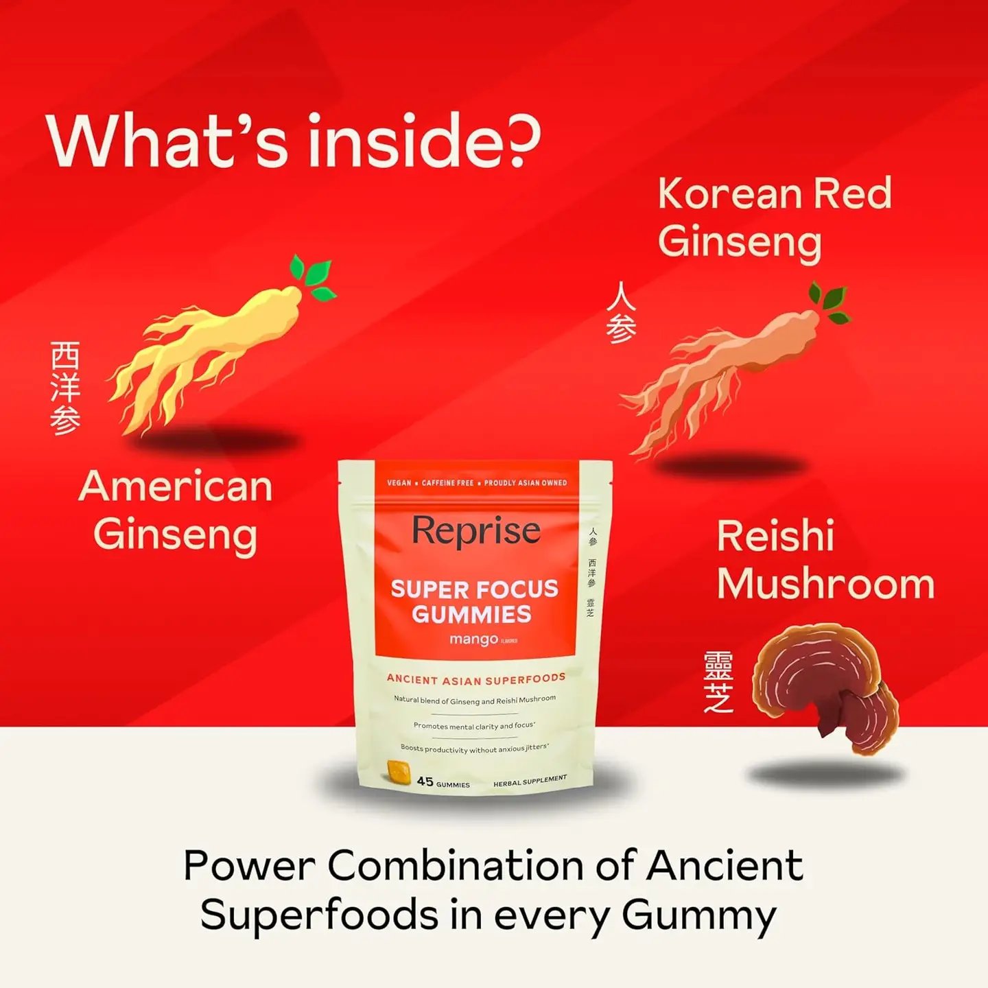 Super Focus Gummies by Reprise product image (3)