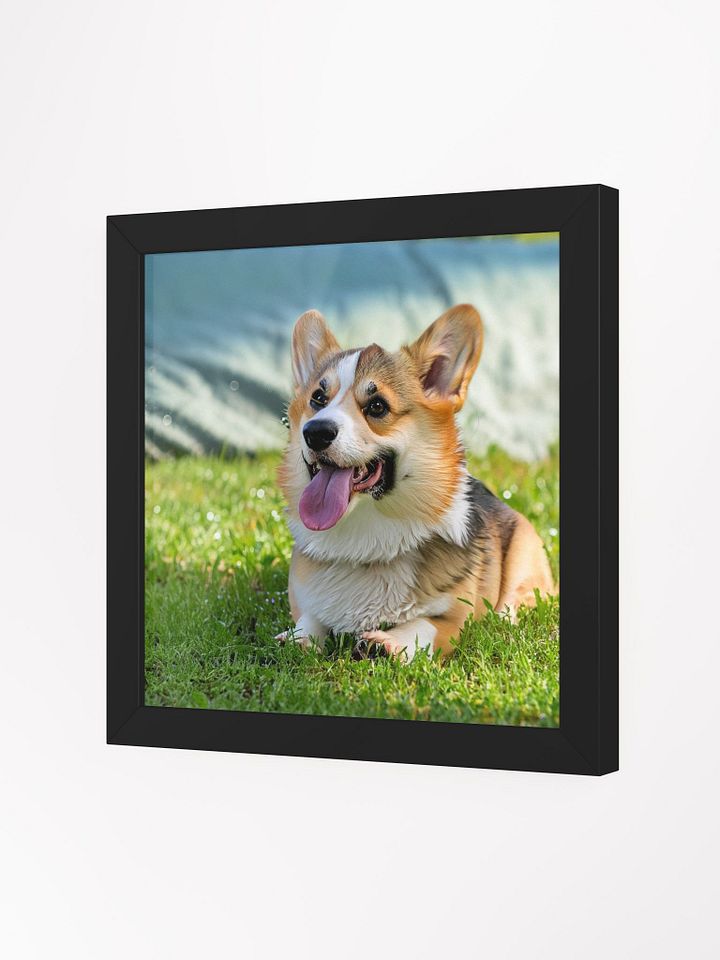Eco-Friendly & Eye-Catching: Framed Dog Poster for Modern Homes product image (10)