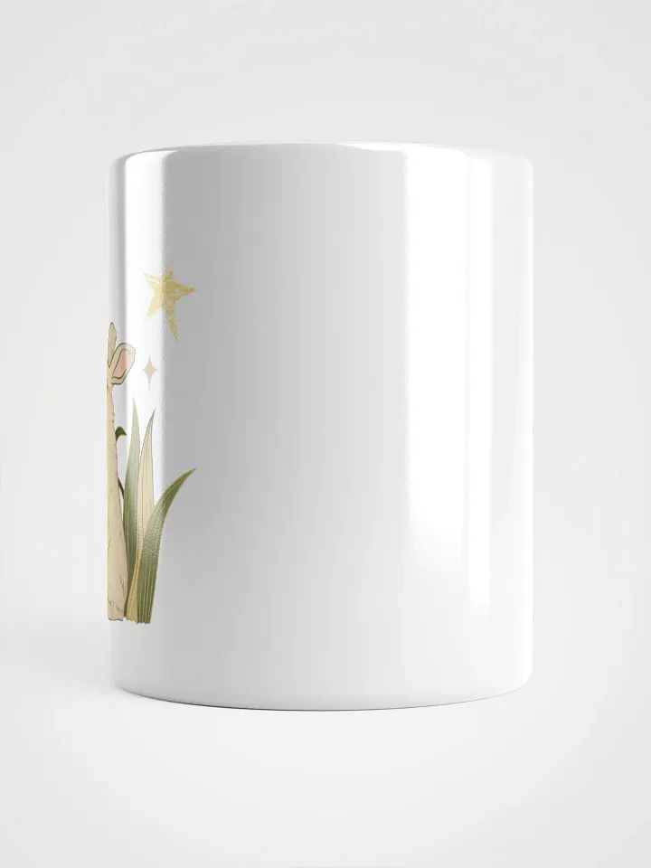 Stargazing Rabbit | White Glossy Mug product image (2)