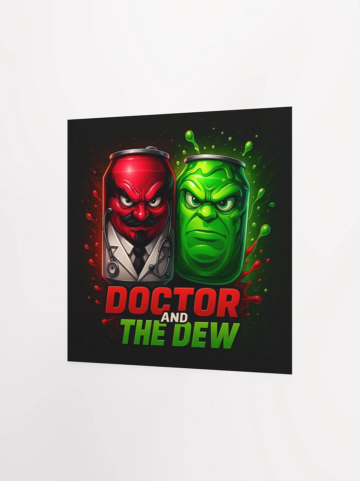 DOCTOR AND THE DEW - FACE THE FIZZ POSTER product image (9)