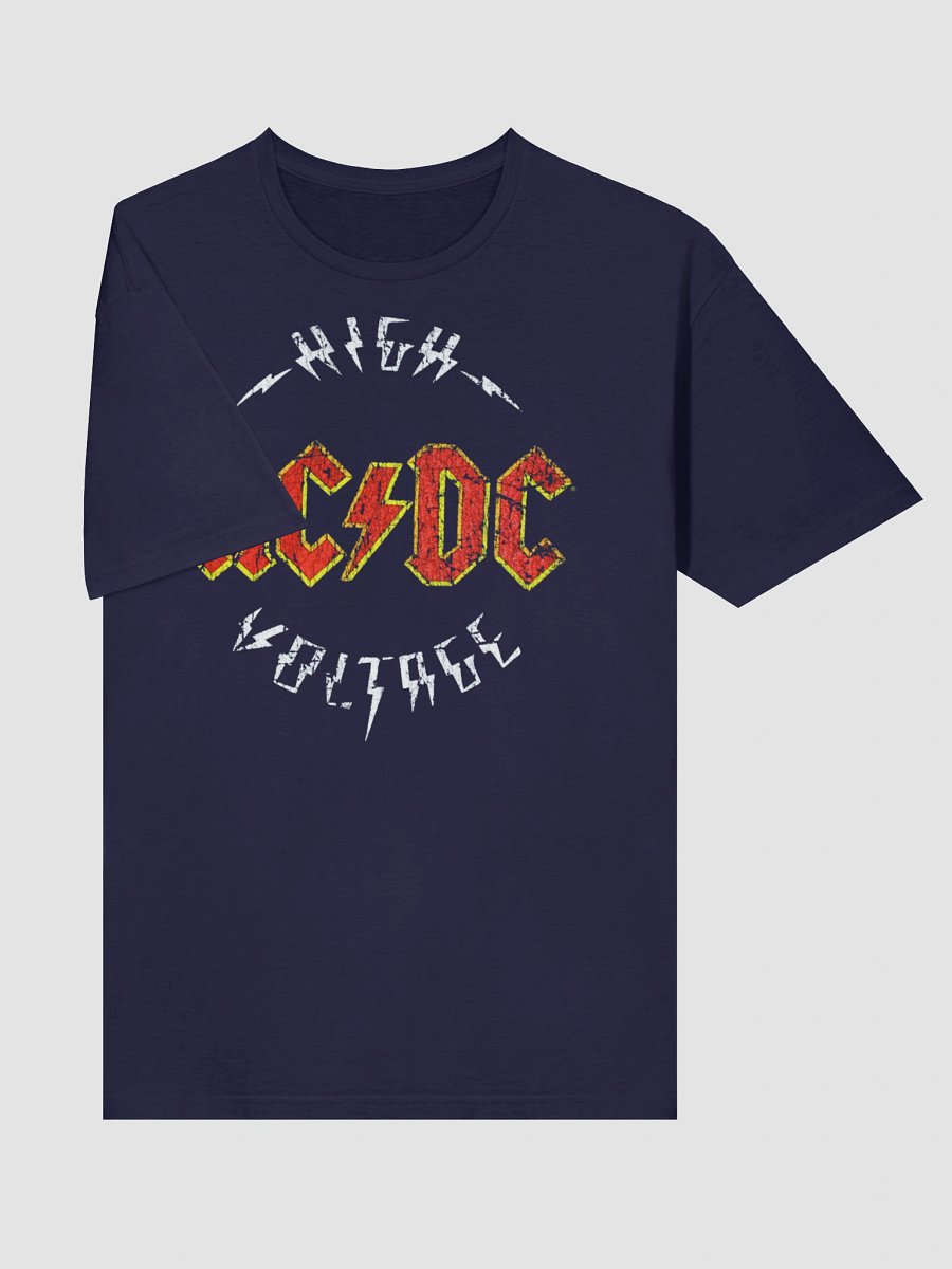 AC/DC T-Shirt - High Voltage Vintage Logo product image (3)