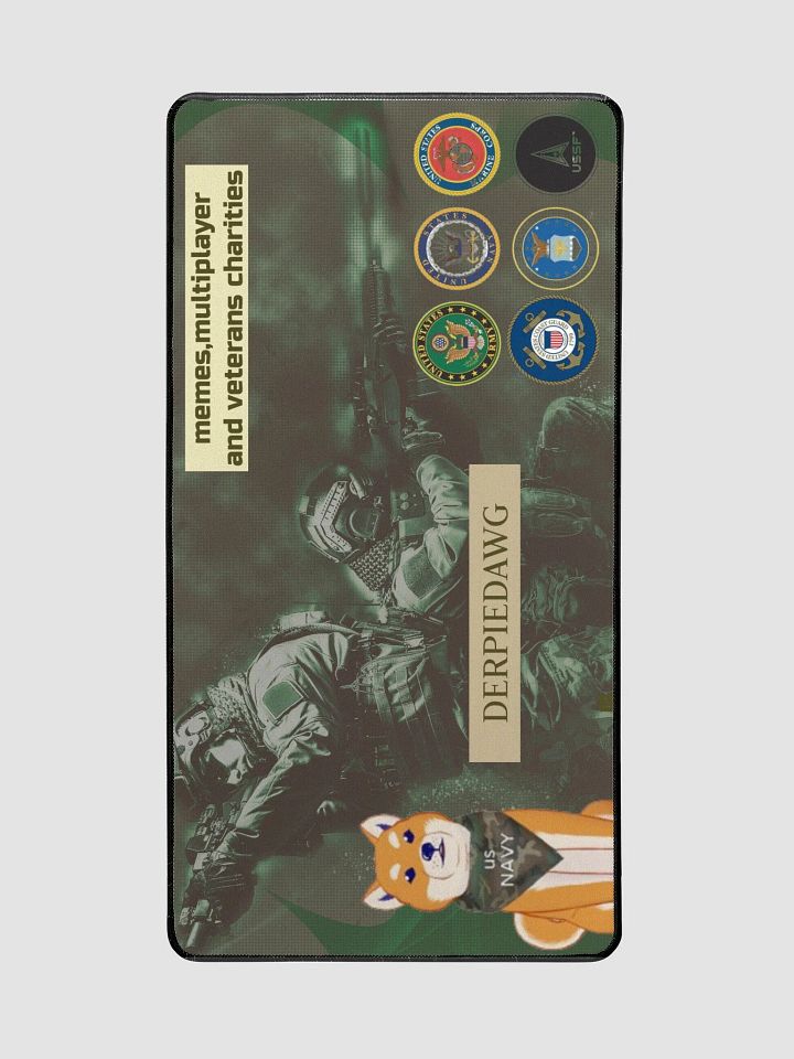 derpie military support desk mat product image (2)