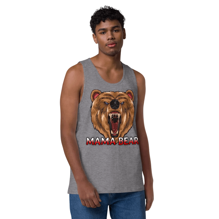 Mama Bear Tank Top Shirt product image (36)