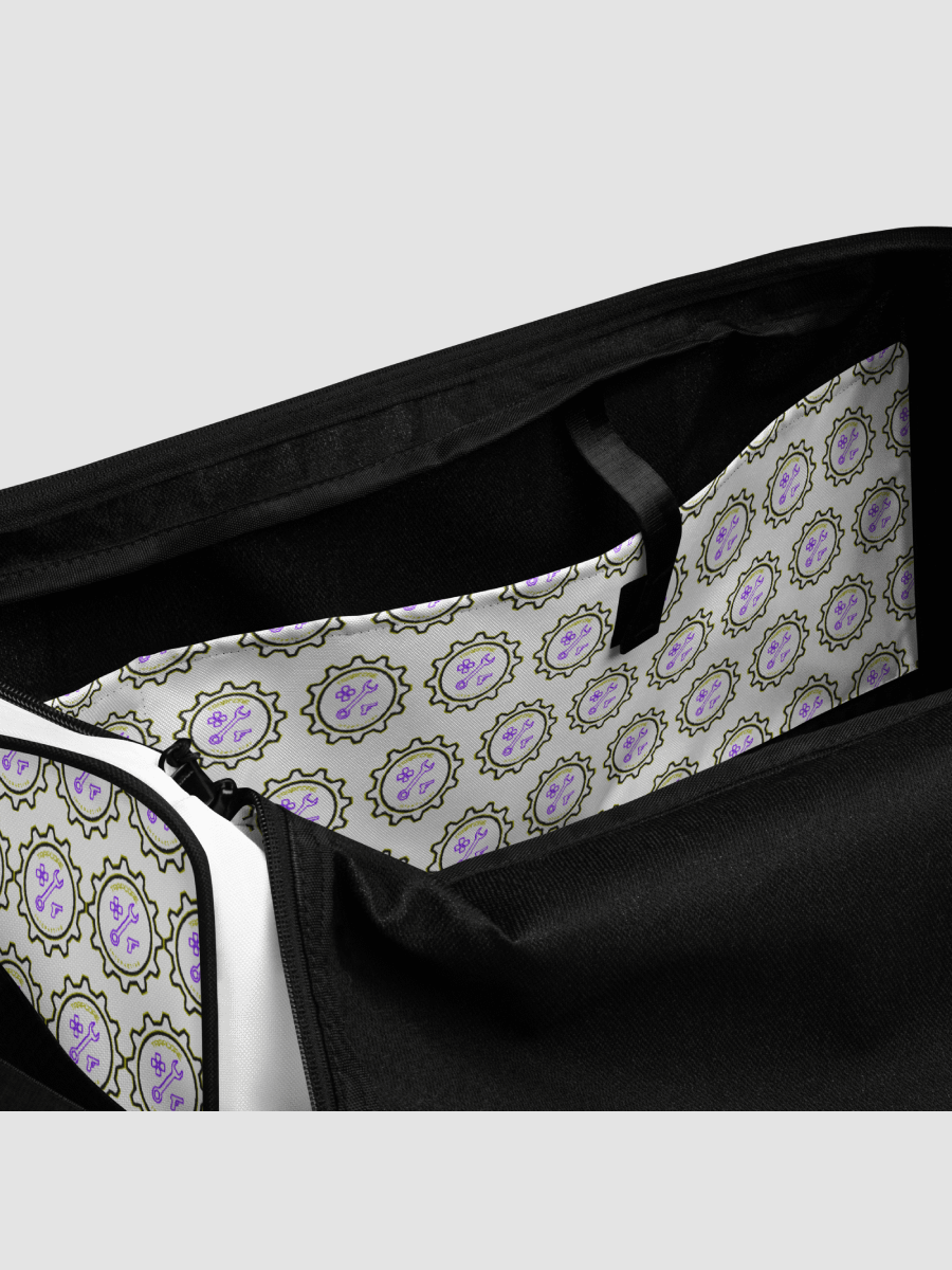 White TCI logo Duffle Bag product image (9)