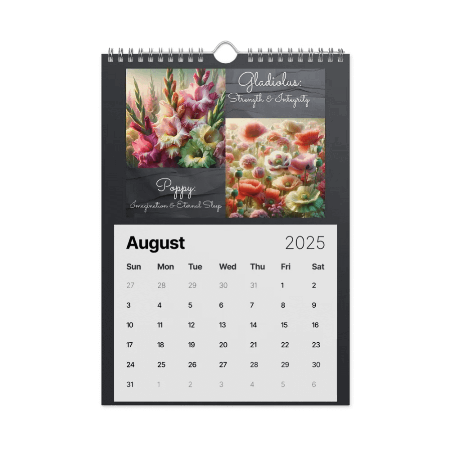 2025 Flowers of the Month Calendar product image (35)