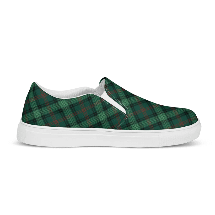 Ross Hunting Tartan Women's Slip-On Shoes product image (5)