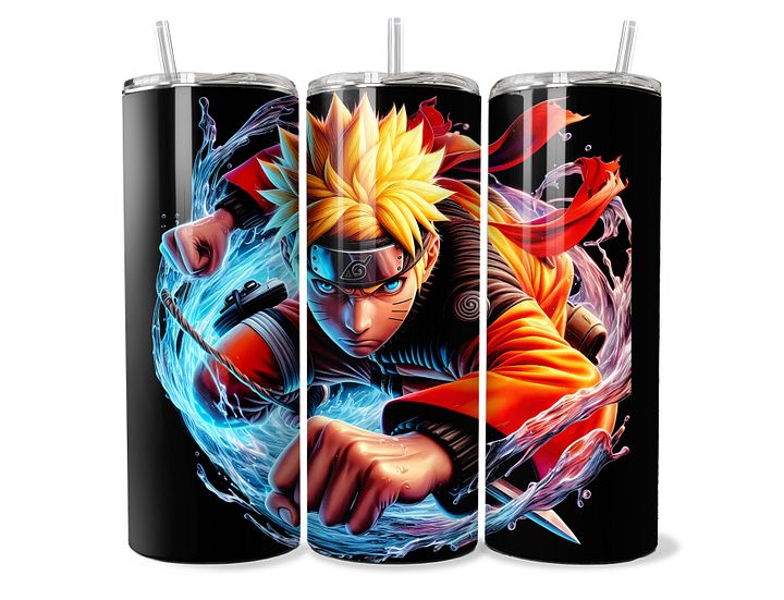 Naruto Uzumaki Rasengan Tumbler - 20oz Stainless Steel product image (1)
