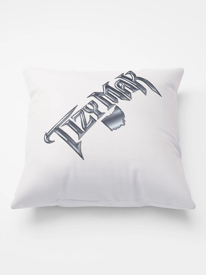 Tizy Mak Metallic Logo All-Over Pillow product image (2)