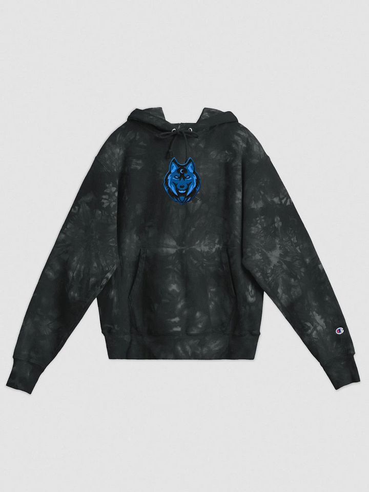 Lunar Wolf Spirit Tie-Dye Hoodie product image (1)