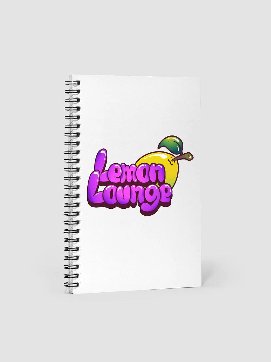 Lemon Lounge Spiral Notebook product image (1)