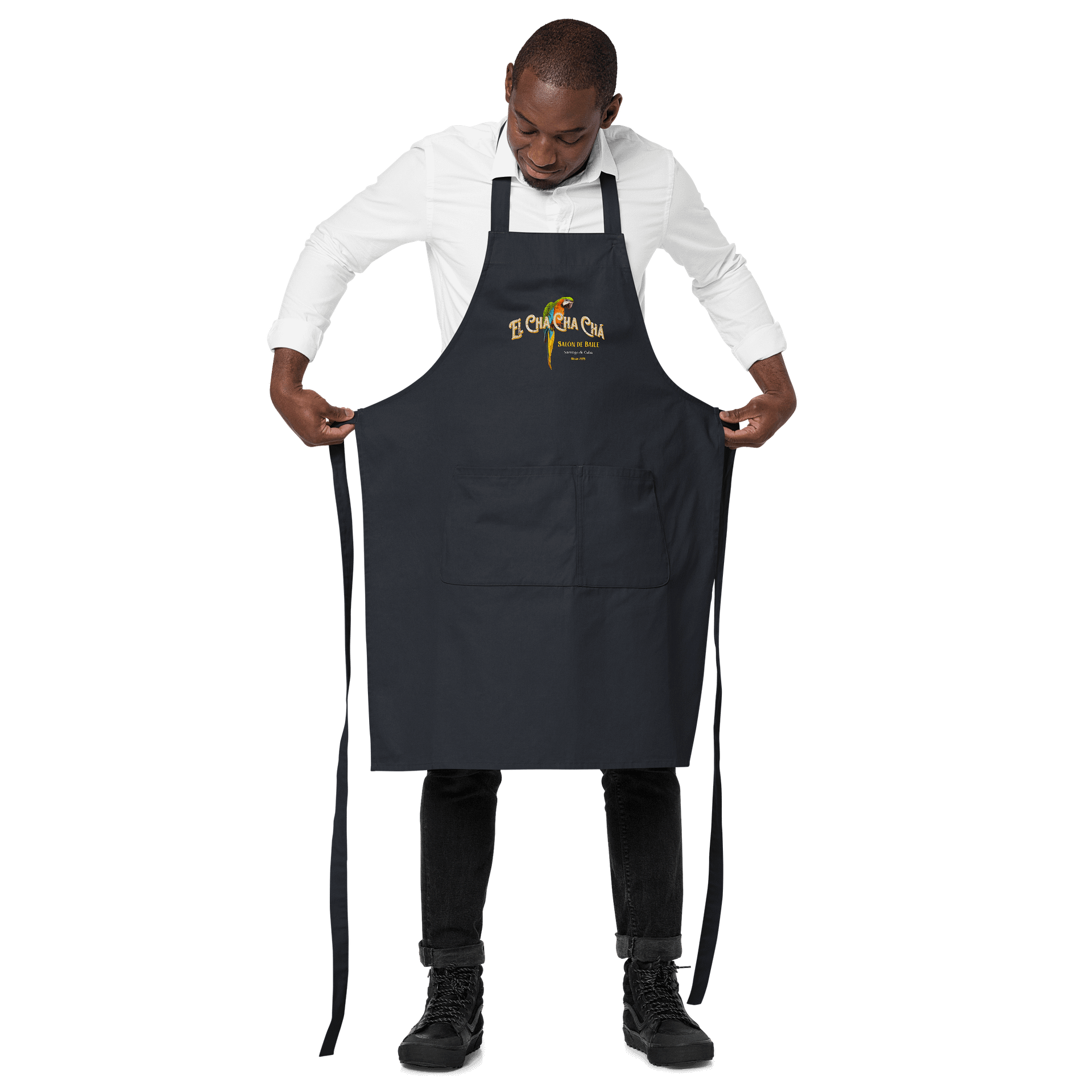 El Cha Cha Chá Salón de Baile • Cotton Twill Apron product image (3)